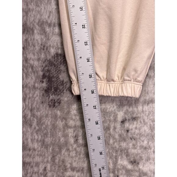 Vuori Pants Small Womens Boyfriend Cargo Sweatpant Off White DreamKnit Jogger - Picture 5 of 6